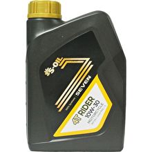 Dầu nhớt hoàn toàn tổng hợp dành cho xe máy 4 thì S-oil 4T Rider 10W-40, API SN, JASO MA2/MA 1L